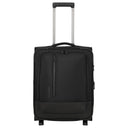 Travelite Crosslite - 2 - Rollen - Kabinentrolley S 54 cm erw. (black) - Markenkoffer