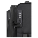 Travelite Crosslite - 2 - Rollen - Kabinentrolley S 54 cm erw. (black) - Markenkoffer
