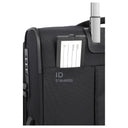 Travelite Crosslite - 2 - Rollen - Kabinentrolley S 54 cm erw. (black) - Markenkoffer