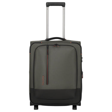 Travelite Crosslite - 2 - Rollen - Kabinentrolley S 54 cm erw. (olive) - Markenkoffer