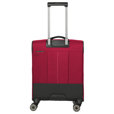 Travelite Crosslite - 4 - Rollen - Kabinentrolley S 55 cm erw. (red) - Markenkoffer