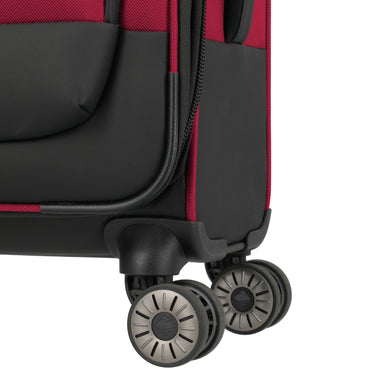 Travelite Crosslite - 4 - Rollen - Kabinentrolley S 55 cm erw. (red) - Markenkoffer