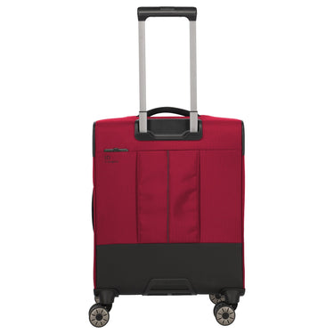 Travelite Crosslite - 4 - Rollen - Kabinentrolley S 55 cm (red) - Markenkoffer