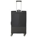 Travelite Crosslite - 4 - Rollen - Trolley L 77 cm erw. (black) - Markenkoffer