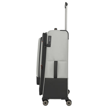 Travelite Crosslite - 4 - Rollen - Trolley L 77 cm erw. (natur) - Markenkoffer