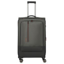 Travelite Crosslite - 4 - Rollen - Trolley L 77 cm erw. (oliv) - Markenkoffer