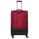 Travelite Crosslite - 4 - Rollen - Trolley L 77 cm erw. (red) - Markenkoffer