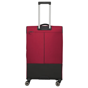 Travelite Crosslite - 4 - Rollen - Trolley L 77 cm erw. (red) - Markenkoffer