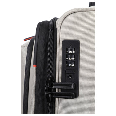 Travelite Crosslite - 4 - Rollen - Trolley M 66 cm erw. (natur) - Markenkoffer