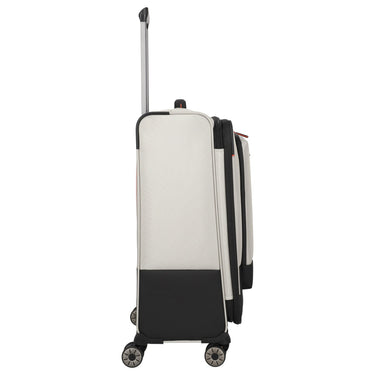 Travelite Crosslite - 4 - Rollen - Trolley M 66 cm erw. (natur) - Markenkoffer
