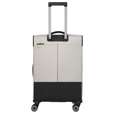 Travelite Crosslite - 4 - Rollen - Trolley M 66 cm erw. (natur) - Markenkoffer