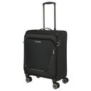 Travelite Jetpack Max - 4 - Rollen - Trolley S 55 cm (schwarz) - Markenkoffer