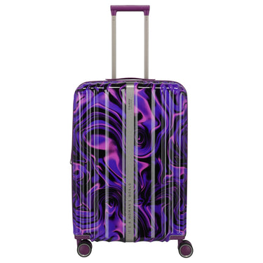 Travelite LASCANA Edition - 4 - Rollen - Trolley 65 cm (purple swirl) - Markenkoffer