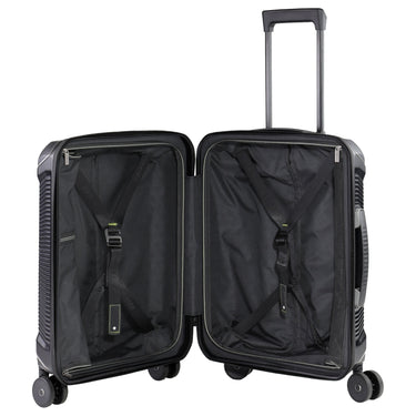 Travelite Millennium - 4 - Rollen - Kabinentrolley 55 cm (black) - Markenkoffer