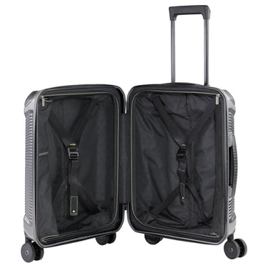 Travelite Millennium - 4 - Rollen - Kabinentrolley 55 cm (silver) - Markenkoffer