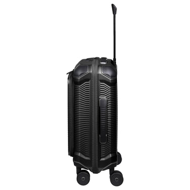 Travelite Millennium - 4 - Rollen - Kabinentrolley mit Vortasche S 55 cm (black) - Markenkoffer