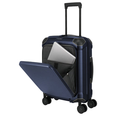 Travelite Millennium - 4 - Rollen - Kabinentrolley mit Vortasche S 55 cm (navy) - Markenkoffer