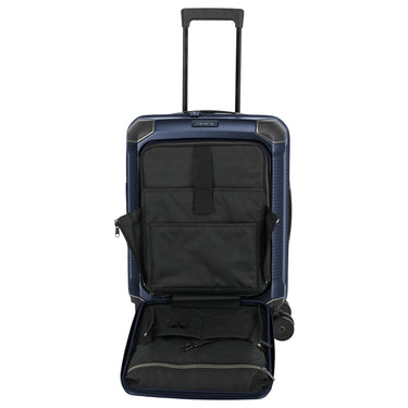 Travelite Millennium - 4 - Rollen - Kabinentrolley mit Vortasche S 55 cm (navy) - Markenkoffer