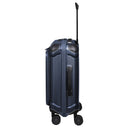 Travelite Millennium - 4 - Rollen - Kabinentrolley mit Vortasche S 55 cm (navy) - Markenkoffer