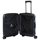 Travelite Millennium - 4 - Rollen - Kabinentrolley mit Vortasche S 55 cm (navy) - Markenkoffer