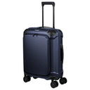 Travelite Millennium - 4 - Rollen - Kabinentrolley mit Vortasche S 55 cm (navy) - Markenkoffer