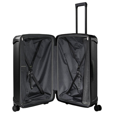 Travelite Millennium - 4 - Rollen - Trolley L 76 cm (black) - Markenkoffer