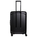 Travelite Millennium - 4 - Rollen - Trolley L 76 cm (black) - Markenkoffer