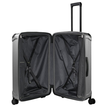 Travelite Millennium - 4 - Rollen - Trolley L 76 cm (silver) - Markenkoffer