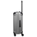 Travelite Millennium - 4 - Rollen - Trolley M 67 cm erw. (silver) - Markenkoffer