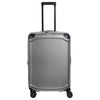 Travelite Millennium - Trolley de 4 ruedas M 67 cm ext. (plateado)