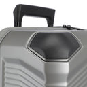 Travelite Millennium - 4 - Rollen - Trolley M 67 cm erw. (silver) - Markenkoffer