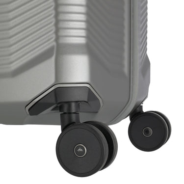 Travelite Millennium - 4 - Rollen - Trolley M 67 cm erw. (silver) - Markenkoffer