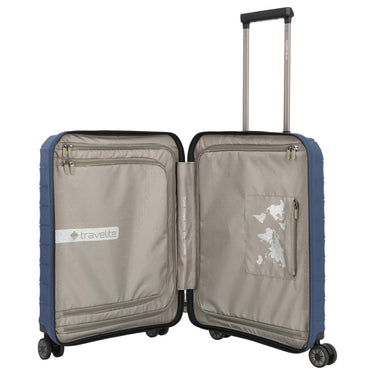 Travelite Mooby - 4-Rollen-Kabinentrolley mit Vortasche S 55 cm (marine) - Ansicht 7