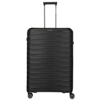 Travelite Mooby - 4 - Rollen - Trolley L 77 cm (black) - Markenkoffer