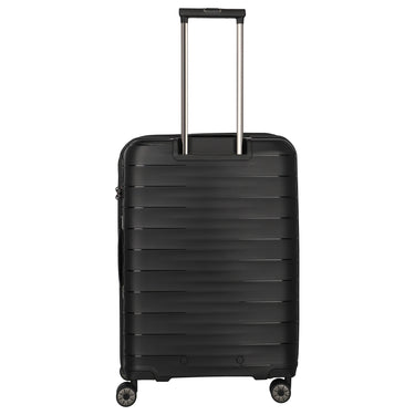 Travelite Mooby - 4 - Rollen - Trolley M 66 cm erw. (black) - Markenkoffer