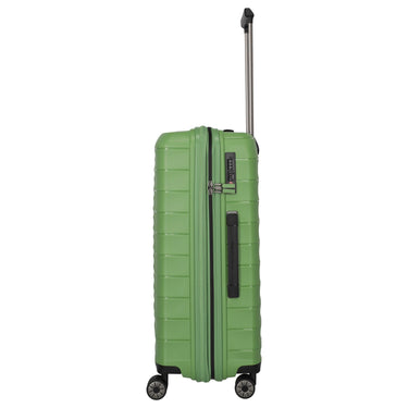 Travelite Mooby - 4 - Rollen - Trolley M 66 cm erw. (grün) - Markenkoffer