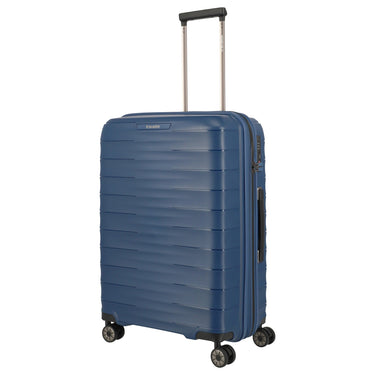 Travelite Mooby - 4 - Rollen - Trolley M 66 cm erw. (marine) - Markenkoffer