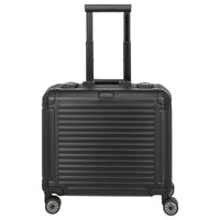 Travelite Next - 4 - Rollen - Businesstrolley 45 cm (schwarz) - Markenkoffer