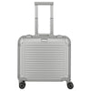 Travelite Next - Maleta de negocios con 4 ruedas 45 cm (color: plata)