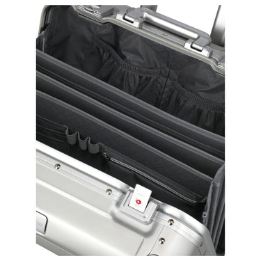 Travelite Next - 4 - Rollen - Businesstrolley 45 cm (silber) - Markenkoffer