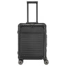 Travelite Next - 4-Rollen-Kabinentrolley mit Vortasche S 55 cm (black)