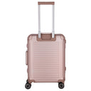 Travelite Next - 4 - Rollen - Kabinentrolley mit Vortasche S 55 cm (rose) - Markenkoffer