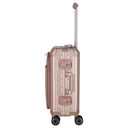 Travelite Next - 4 - Rollen - Kabinentrolley mit Vortasche S 55 cm (rose) - Markenkoffer