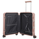Travelite Next - 4 - Rollen - Kabinentrolley mit Vortasche S 55 cm (rose) - Markenkoffer