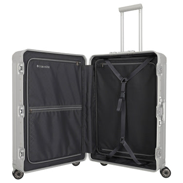 Travelite Next - 4-Rollen-Trolley L 77 cm (silber) - Ansicht 8