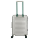 Travelite Next 75 Jahre Jubiläums-Edition - 4-Rollen-Kabinentrolley S 55 cm (silber-grün) - Ansicht 4