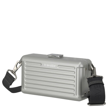 Travelite Next - Minicase/Umhängetasche 20 cm (silber) - Markenkoffer