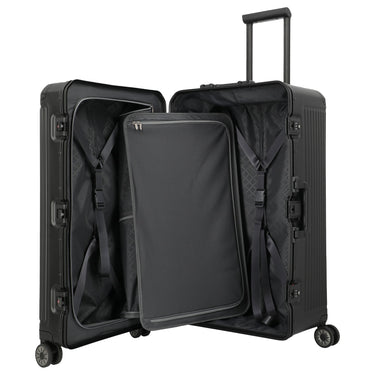 Travelite Next Trunk - 4 - Rollen - Trolley 76 cm (schwarz) - Markenkoffer