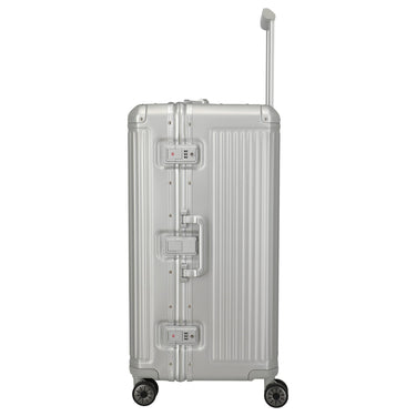 Travelite Next Trunk - 4 - Rollen - Trolley 76 cm (silber) - Markenkoffer