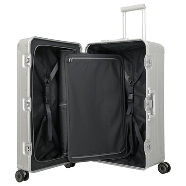 Travelite Next Trunk - 4 - Rollen - Trolley 76 cm (silber) - Markenkoffer
